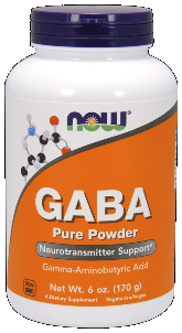 GABA Powder (6 oz.) NOW Foods
